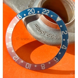 ROLEX FAT FONT 1969 SUPERBE INSERT PEPSI RED BACK PATINE FADED GRADUE 24H MONTRES VINTAGES GMT MASTER 1675,6542