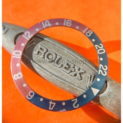 ROLEX FAT FONT 1969 SUPERBE INSERT PEPSI RED BACK PATINE FADED GRADUE 24H MONTRES VINTAGES GMT MASTER 1675,6542