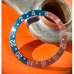 ROLEX FAT FONT 1969 SUPERBE INSERT PEPSI RED BACK PATINE FADED GRADUE 24H MONTRES VINTAGES GMT MASTER 1675,6542