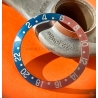 ROLEX FAT FONT 1969 SUPERBE INSERT PEPSI RED BACK PATINE FADED GRADUE 24H MONTRES VINTAGES GMT MASTER 1675,6542