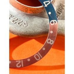 ROLEX FAT FONT 1969 SUPERBE INSERT PEPSI RED BACK PATINE FADED GRADUE 24H MONTRES VINTAGES GMT MASTER 1675,6542