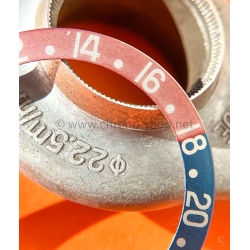 ROLEX FAT FONT 1969 SUPERBE INSERT PEPSI RED BACK PATINE FADED GRADUE 24H MONTRES VINTAGES GMT MASTER 1675,6542