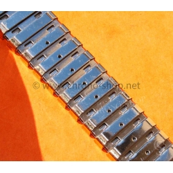Gay Frères Vintage 70s Bracelet de montres extensible Gay Frères Sprint en plaqué or jaune 22-17mm