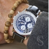 Breitling Navitimer Old Navitimer montres Vintage Set aiguilles tritium Chronographe calibre Valjoux 7750