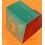 COLLECTIBLE VINTAGE TUGARIS WATCH BOXSET 60's GREEN LEATHER STORAGE CASE WATCHES