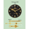 Rolex 1954 Original Legendary Watch handset gilt hands Submariner 6200 KING SUB Gilt Original for sale
