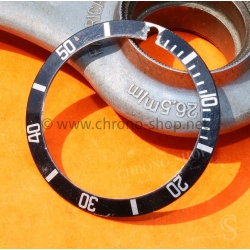 Rolex Sea Dweller 16660, 16600 genuine damaged Black Watch Bezel Insert graduated for restore,repair