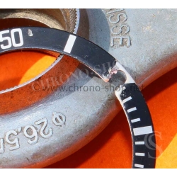 Rolex Sea Dweller 16660, 16600 genuine damaged Black Watch Bezel Insert graduated for restore,repair