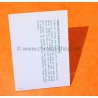 ROLEX TUDOR RARE VINTAGE 80-90s FRENCH BLANK SERVICE PAPER WARRANTY PAPER WATCHES Submariner,Gmt,Daytona,Datejust