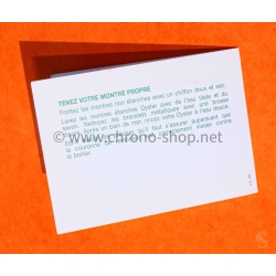 ROLEX TUDOR RARE VINTAGE 80-90s FRENCH BLANK SERVICE PAPER WARRANTY PAPER WATCHES Submariner,Gmt,Daytona,Datejust