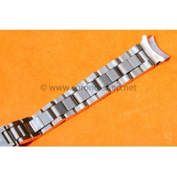 Tudor vintage bracelet 11mm neuf de stock ref 7834 fixages 370 maillons pliés acier montres dames