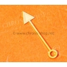 Rolex GMT MASTER 16753, 16758 Cal 3075 Watch Part Accessory yellow gold tritium GMT 24H Hand Arrow