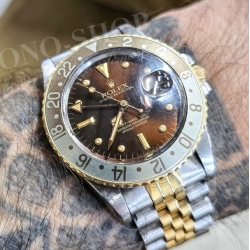 Rolex GMT MASTER 16753, 16758 Cal 3075 Watch Part Accessory yellow gold tritium GMT 24H Hand Arrow