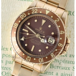 Rolex GMT MASTER 16753, 16758 Cal 3075 Watch Part Accessory yellow gold tritium GMT 24H Hand Arrow
