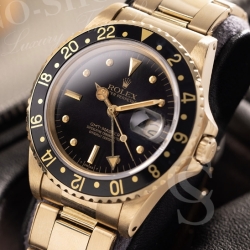 Rolex GMT MASTER 16753, 16758 Cal 3075 Watch Part Accessory yellow gold tritium GMT 24H Hand Arrow