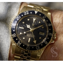Rolex Fourniture aiguille luminova fuseaux Or jaune montres Rolex GMT 24H GMT MASTER 1675/3,1675/8 Cal 1575