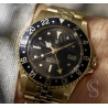 Rolex Fourniture aiguille luminova fuseaux Or jaune montres Rolex GMT 24H GMT MASTER 1675/3,1675/8 Cal 1575