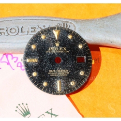 ROLEX MONTRES VINTAGES GMT MASTER 16753, 16758 NIPPLE DIAL cal 3075, 3175 RARE CADRAN NOIR COCA-COLA TROPICAL