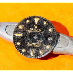 Rolex GMT MASTER NIPPLE DIAL WATCH VINTAGE 16758, 16753 tutone cal 3075, 3175 TARDUST Black Coca Cola color