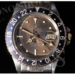 Rolex GMT MASTER NIPPLE DIAL WATCH VINTAGE 16758, 16753 tutone cal 3075, 3175 TARDUST Black Coca Cola color