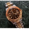 Rolex GMT MASTER BRONZE BROWN NIPPLE DIAL VINTAGE 16758 -16753 tutone cal.3075