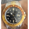 Rolex GMT MASTER NIPPLE DIAL WATCH VINTAGE 16758, 16753 tutone cal 3075, 3175 TARDUST Black Coca Cola color