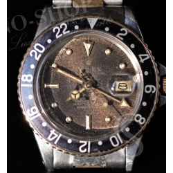 ROLEX RARE CADRAN NOIR COCA-COLA TROPICAL MONTRES VINTAGES GMT MASTER 16753, 16758 NIPPLE DIAL cal 3075, 3175