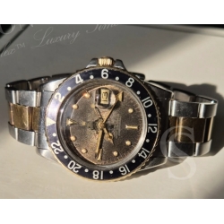 ROLEX RARE CADRAN NOIR COCA-COLA TROPICAL MONTRES VINTAGES GMT MASTER 16753, 16758 NIPPLE DIAL cal 3075, 3175