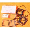 Cartier Gaskets lots 20361912 ladies watches Santos Carree PM 913807346 Dim 16.8 X 17.2mm