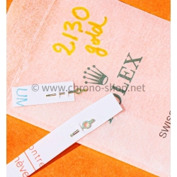 ROLEX SET AIGUILLES OR JAUNE AU LUMINOVA Cal. 2035, 2135 MONTRES DAMES LADY DATEJUST 69173, 69178