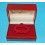 Rare collectible VINTAGE OMEGA WATCHES LEATHER WATCH BOX CIRCA 1960S RED CONSTELLATION, SEAMASTER
