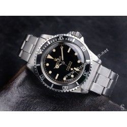 ROLEX GENUINE ROTATIVE SSTEEL BEZEL INSERT VINTAGE WATCHES SUBMARINER 5512,5513,1680 TUDOR SUB 7924,7021,9411