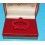 Rare collectible VINTAGE OMEGA WATCHES LEATHER WATCH BOX CIRCA 1960S RED CONSTELLATION, SEAMASTER