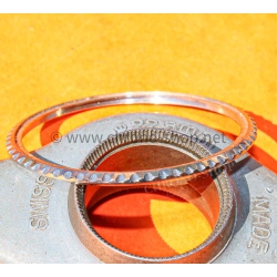 ROLEX GENUINE ROTATIVE SSTEEL BEZEL INSERT VINTAGE WATCHES SUBMARINER 5512,5513,1680 TUDOR SUB 7924,7021,9411