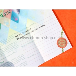 Rolex Submariner Date 16610 Warranty Guarantee Certificate Model 16610 Serial Z circa 2004, 2005
