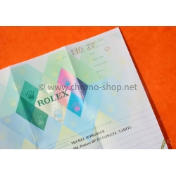 Rolex Submariner Date 16610 Warranty Guarantee Certificate Model 16610 Serial Z circa 2004, 2005