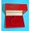 Rare collectible VINTAGE OMEGA WATCHES LEATHER WATCH BOX CIRCA 1960S RED CONSTELLATION, SEAMASTER