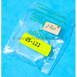 ROLEX CYCLOPE 123 ORIGINAL VERRE CYCLOP 25-123 HESALITE PLEXIGLAS PLASTIQUE MONTRES TUDOR 7106,7107,7117,7994,7996,9010