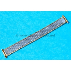 Vintage Gay Freres Sprint Gold-Tone plated extensible 22,21mm 19mm 18mm 17mm Unused Classic Watch Band