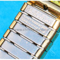 Vintage Gay Freres Sprint Gold-Tone plated extensible 22,21mm 19mm 18mm 17mm Unused Classic Watch Band