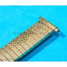Vintage Gay Freres Sprint Gold-Tone plated extensible 22,21mm 19mm 18mm 17mm Unused Classic Watch Band