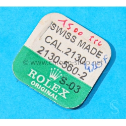 ROLEX 2135-560 CLAVETTE DE MASSE OSCILLANTE 2130-560-2 CALIBRE 2135 AUTOMATIQUE ref 2135 260 NEUVE MONTRES DAMES DATEJUST