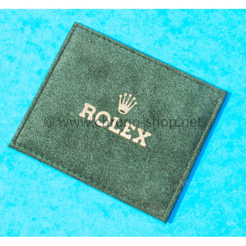 Rolex accessoire plaque velours vert pour écrins décoration signé Rolex