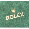 Rolex accessoire plaque velours vert pour écrins décoration signé Rolex