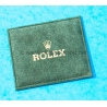 Rolex accessoire plaque velours vert pour écrins décoration signé Rolex