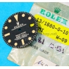 Rolex Authentique Cadran Mark I montres vintages Submariner Date 1680 Mk 1 tritium patine jaune calibre 1570