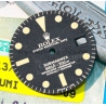 Rolex Authentique Cadran Mark I montres vintages Submariner Date 1680 Mk 1 tritium patine jaune calibre 1570