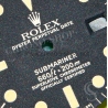 Rolex Authentique Cadran Mark I montres vintages Submariner Date 1680 Mk 1 tritium patine jaune calibre 1570
