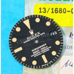 Rolex 1680 Collectible Submariner date Mark I watch dial part MKI vintages Submariner Date 1680 Mk 1 tritium cal 1570