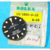 Rolex Authentique Cadran Mark I montres vintages Submariner Date 1680 Mk 1 tritium patine jaune calibre 1570